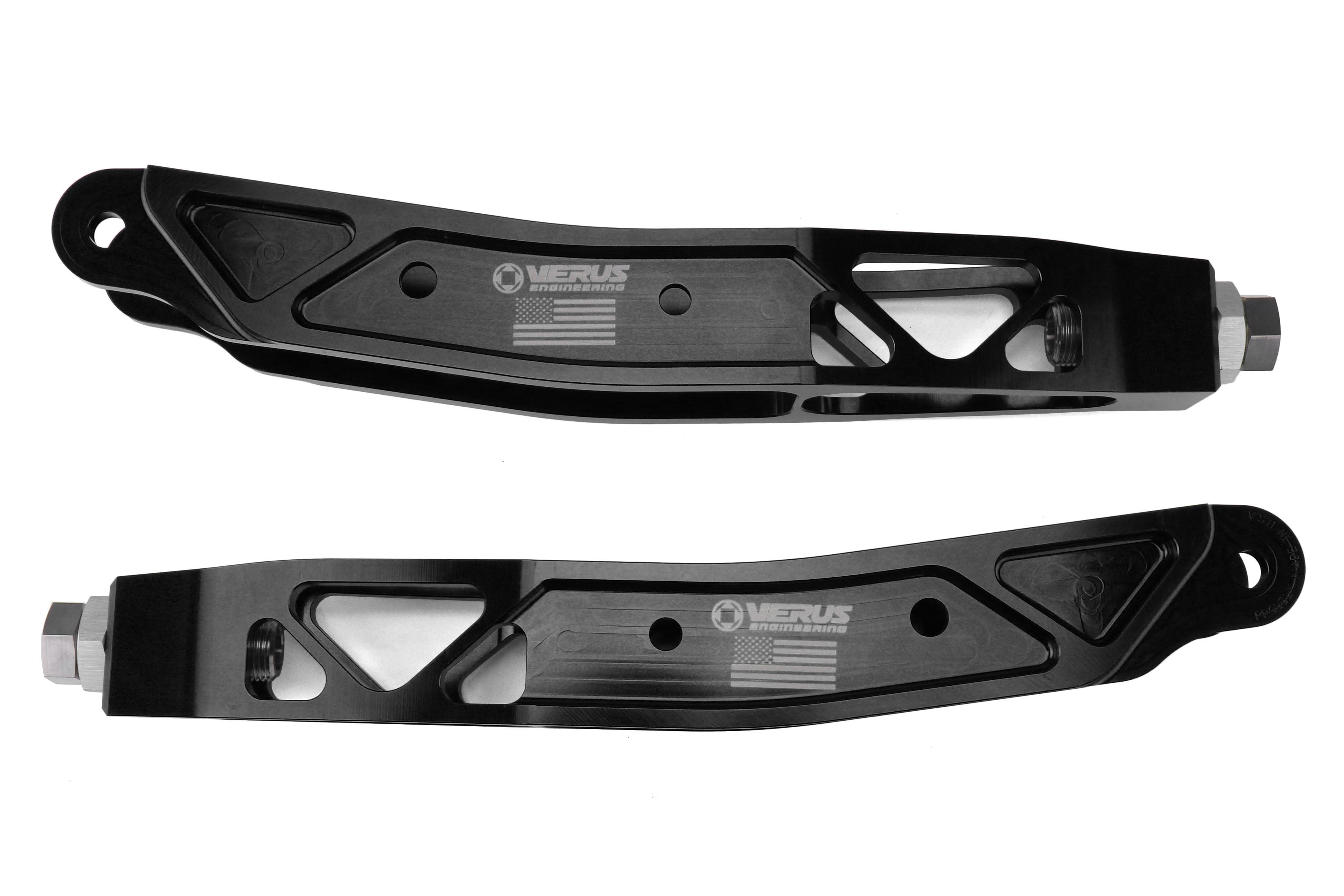 Verus Engineering Lightweight 7000 Series Billet Aluminum Rear LCA Without Inboard Mount Anodized Black - 2008-2021 Subaru WRX / STI / 2013-2016 Scion FRS / 2013-2024 Subaru BRZ / Toyota GR86